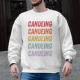 Canoeing Men Graphic Sweatshirt, trending gift