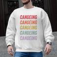 Canoeing Sweatshirt Men Graphic Sweatshirt, trending gift