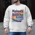 Don’t Be a Douche Canoe Saying Men Graphic Sweatshirt, trending gift