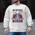 Don't Mess With A Boxer Kickboxer Fan Muay Thai Boxing Men Graphic Sweatshirt, trending gift Don't Mess With A Boxer Kickboxer Fan Muay Thai Boxing Men Graphic Sweatshirt, trending gift
