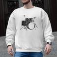 Drum Kit Drummer Band Musical Instrument Rock Music Raglan Baseball Tee Men Graphic Sweatshirt, trending gift Drum Kit Drummer Band Musical Instrument Rock Music Raglan Baseball Tee Men Graphic Sweatshirt, trending gift