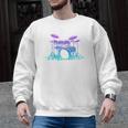 Drum Kit Set Drummer Raglan Baseball Tee Men Graphic Sweatshirt, trending gift
