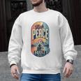Find Peace Paddle On Canoe Mountain Sunset Men Graphic Sweatshirt, trending gift Find Peace Paddle On Canoe Mountain Sunset Men Graphic Sweatshirt, trending gift