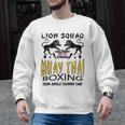 LION SQUAD THAILAND KICKBOXING MUAY THAI MMA TRAINING Men Graphic Sweatshirt, trending gift