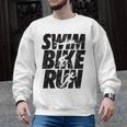 Swimming Cycling Running Triathlon Running Swimming Men Graphic Sweatshirt, trending gift Swimming Cycling Running Triathlon Running Swimming Men Graphic Sweatshirt, trending gift