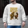 Thinking About Meat BBQ Dad Humor Raglan Baseball Tee Men Graphic Sweatshirt, trending gift