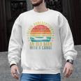 Never Underestimate An Old Man With a Canoe Retro Raglan Baseball Tee Men Graphic Sweatshirt, trending gift