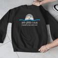 Amphibious Swimming Men Graphic Sweatshirt Amphibious Swimming Men Graphic Sweatshirt