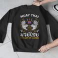 The Art Of 8 Limbs Sak Yant Tiger Muay Thai Men Graphic Sweatshirt