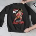 Boys Muay Thai Men Graphic Sweatshirt Boys Muay Thai Men Graphic Sweatshirt