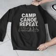 Camp Canoe Repeat Outdoor Adventure Men Graphic Sweatshirt
