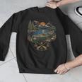 Canoe And Lake Camping Paddle Camp Men Graphic Sweatshirt