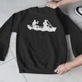 Canoe Paddlers Men Graphic Sweatshirt