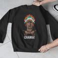 Chama Paotan MMA Fan JJB Boxing Muay Thai Kickboxing Men Graphic Sweatshirt
