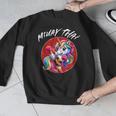 Cute Thai Boxing And Muay Thai Unicorn Men Graphic Sweatshirt Cute Thai Boxing And Muay Thai Unicorn Men Graphic Sweatshirt