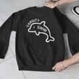 Dolphin Dolfin Varsity Swim Swim Team Swim Club Swimming Men Graphic Sweatshirt Dolphin Dolfin Varsity Swim Swim Team Swim Club Swimming Men Graphic Sweatshirt