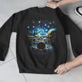 Drum Kit Percussionist Drummer Van Gogh Drums Men Graphic Sweatshirt