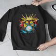 Drum Kit Steamwave Music Band Men Graphic Sweatshirt Drum Kit Steamwave Music Band Men Graphic Sweatshirt