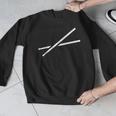 Drumsticks Drum Kit Men Graphic Sweatshirt Drumsticks Drum Kit Men Graphic Sweatshirt