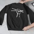 Drumsticks Hand Drum Kit Drummer Men Graphic Sweatshirt Drumsticks Hand Drum Kit Drummer Men Graphic Sweatshirt
