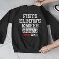 Fist Elbows Knees Shins Martial Arts Muay Thai Men Graphic Sweatshirt Fist Elbows Knees Shins Martial Arts Muay Thai Men Graphic Sweatshirt