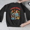 Fun Summer BBQ Dad For Grilling Enthusiasts Men Graphic Sweatshirt