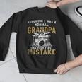 Grandpa Drummer Father's Day Drum Kit Men Graphic Sweatshirt Grandpa Drummer Father's Day Drum Kit Men Graphic Sweatshirt