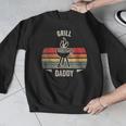 Grill Daddy BBQ Dad Retro Vintage Grilling Graphic Men Graphic Sweatshirt Grill Daddy BBQ Dad Retro Vintage Grilling Graphic Men Graphic Sweatshirt