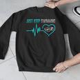 Just Keep Swimming For Swimmers Divers Diving Retro Men Graphic Sweatshirt Just Keep Swimming For Swimmers Divers Diving Retro Men Graphic Sweatshirt