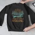 Kayaking Outdoor Water Sports Canoeing Paddle Kayak Men Graphic Sweatshirt