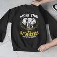 Muay Thai Thai Boxing Elephant Martial Arts T-Shirt Men Graphic Sweatshirt