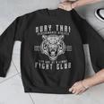 Muay Thai Thai Boxing Kickboxing Men Graphic Sweatshirt Muay Thai Thai Boxing Kickboxing Men Graphic Sweatshirt