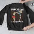 Muay Thai Boxing Men Graphic Sweatshirt Muay Thai Boxing Men Graphic Sweatshirt