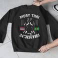 Muay Thai Brazil Brazilian Martial Arts Thai Men Graphic Sweatshirt