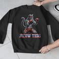 Muay Thai Cat Meow Thai Boxing Men Graphic Sweatshirt Muay Thai Cat Meow Thai Boxing Men Graphic Sweatshirt