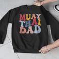 Muay Thai Dad Thai Boxing Dad Men Graphic Sweatshirt Muay Thai Dad Thai Boxing Dad Men Graphic Sweatshirt