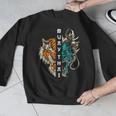 Muay Thai Dragon Tiger Men Graphic Sweatshirt Muay Thai Dragon Tiger Men Graphic Sweatshirt