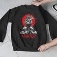 Muay Thai Fighter Martial Arts Boxing Hobby Men Graphic Sweatshirt