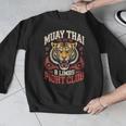 Muay Thai Fighter Tiger 8 Limbs Thai Boxing Men Graphic Sweatshirt Muay Thai Fighter Tiger 8 Limbs Thai Boxing Men Graphic Sweatshirt