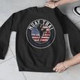 Muay Thai Kickboxing Vintage Men Graphic Sweatshirt Muay Thai Kickboxing Vintage Men Graphic Sweatshirt