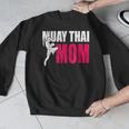 Muay Thai Mom Women Boxing Kickboxing MMA Muay Thai Men Graphic Sweatshirt