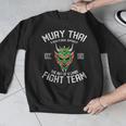 Muay Thai Oni Fight Team Kickboxing Men Graphic Sweatshirt