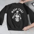 Muay Thai Skeleton Fighter MMA Club Coach Martial Arts Fight Men Graphic Sweatshirt Muay Thai Skeleton Fighter MMA Club Coach Martial Arts Fight Men Graphic Sweatshirt