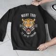 Muay Thai Tiger Thai Boxing Men Graphic Sweatshirt Muay Thai Tiger Thai Boxing Men Graphic Sweatshirt