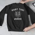 Muay Thai Twin Tiger Kickboxing MMA T-Shirt Men Graphic Sweatshirt