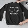 Muay Thai Twin Tigers MMA Warrior Fight Shirt Men Graphic Sweatshirt