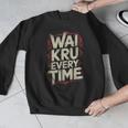 Muay Thai Wai Kru Respect Ritual Ceremony Fighter Identity Men Graphic Sweatshirt