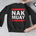 Nak Muay Thai Fighter Men Graphic Sweatshirt Nak Muay Thai Fighter Men Graphic Sweatshirt
