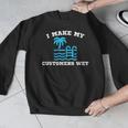 Pool Boy For Swimming Pool Service Guy Men Graphic Sweatshirt