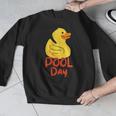 Pool Swimming Day Men Graphic Sweatshirt Pool Swimming Day Men Graphic Sweatshirt